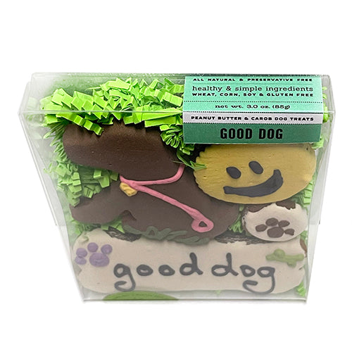 All-Natural Dog Treat Gift Box, Assorted Flavors, 4-Pack