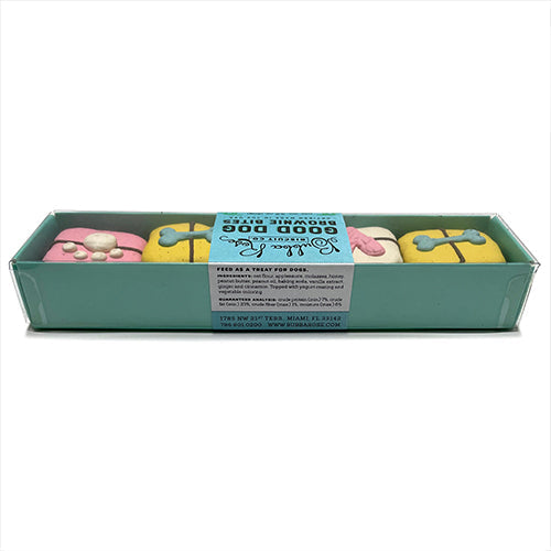 Good Dog Brownie Bites Gift Box – Peanut Butter Apple Dog Treats