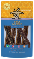 Honey I'm Home Gullet Sticks Dog Chews with Honey