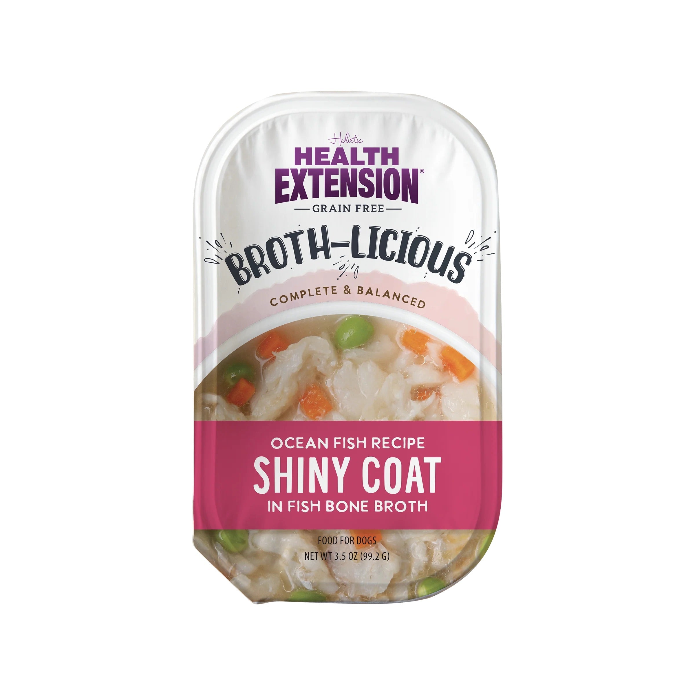 Broth-Licious Ocean Fish in Bone Broth for Adult Dogs, 3.5 oz Cup
