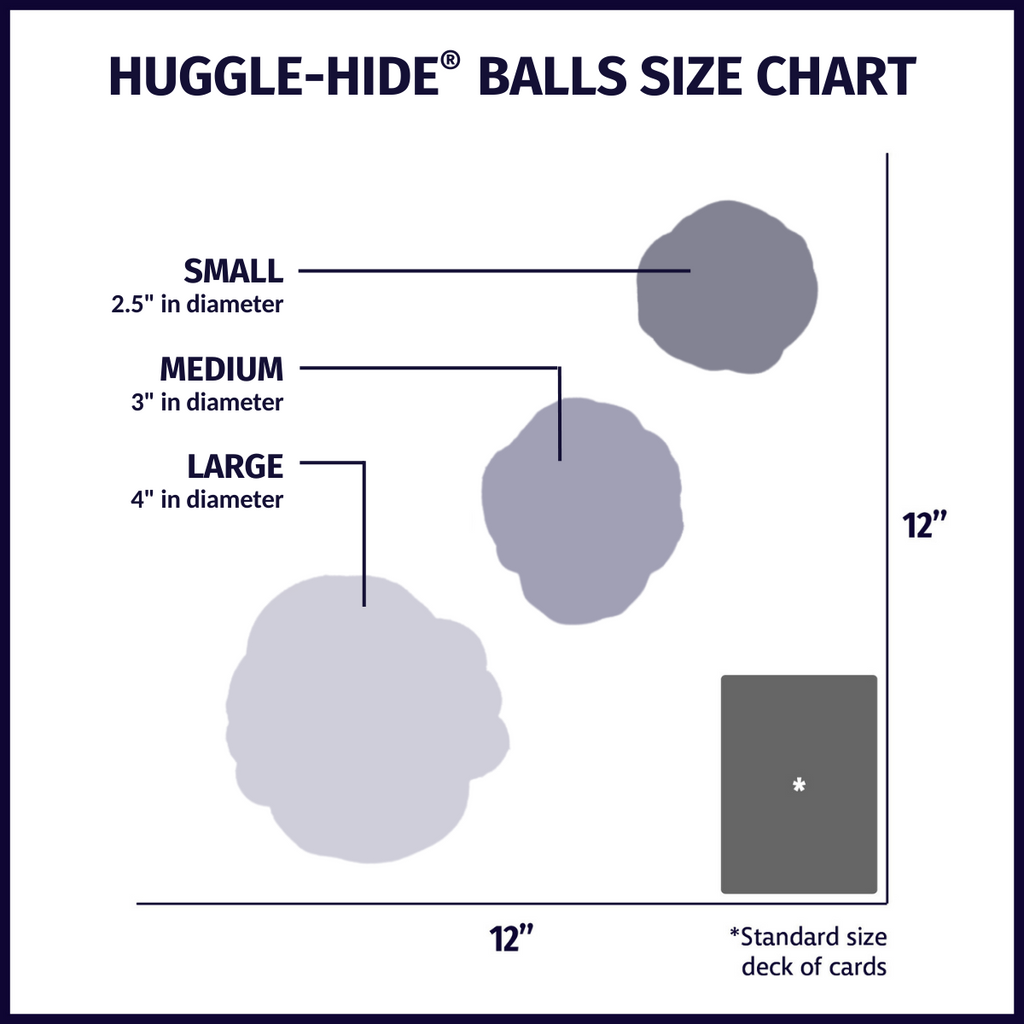 Huggle-Hide Natural Leather Ball Dog Toy