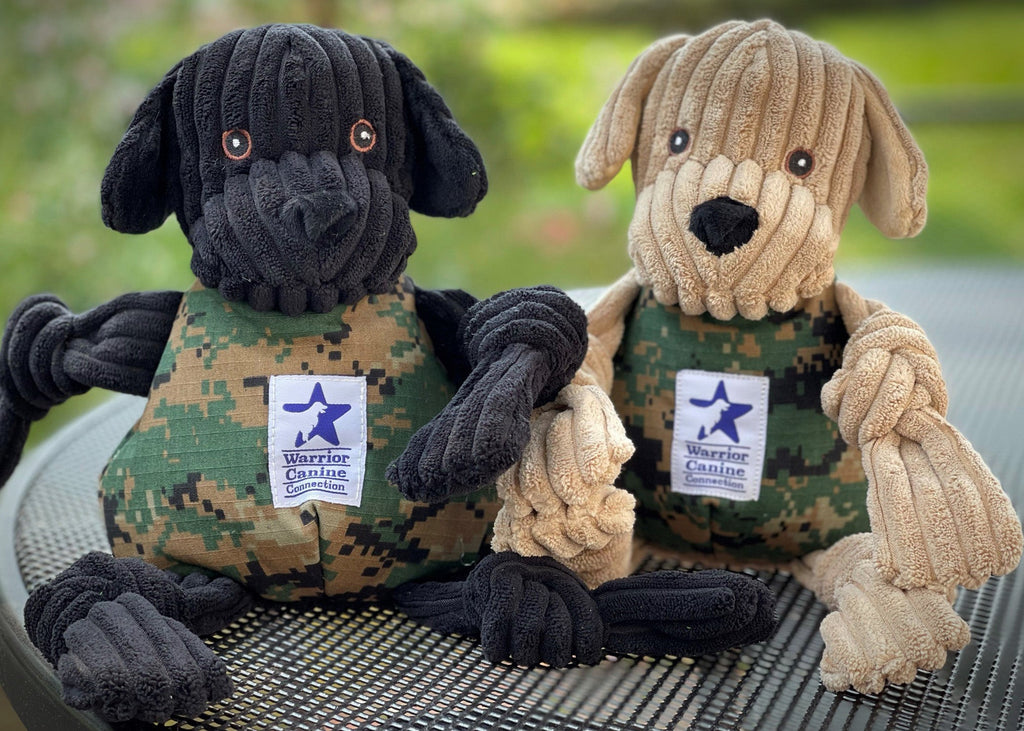 Knottie Large Service Dog Tribute Dog Toy – Luke & Klondike Edition