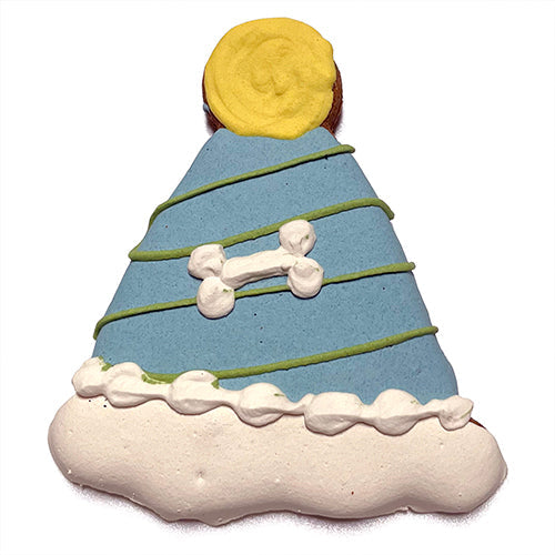 Hat-Shaped Peanut Butter Dog Cookies, Case of 12