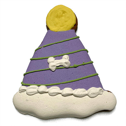 Hat-Shaped Peanut Butter Dog Cookies, Case of 12