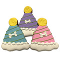 Hat-Shaped Peanut Butter Dog Cookies, Case of 12
