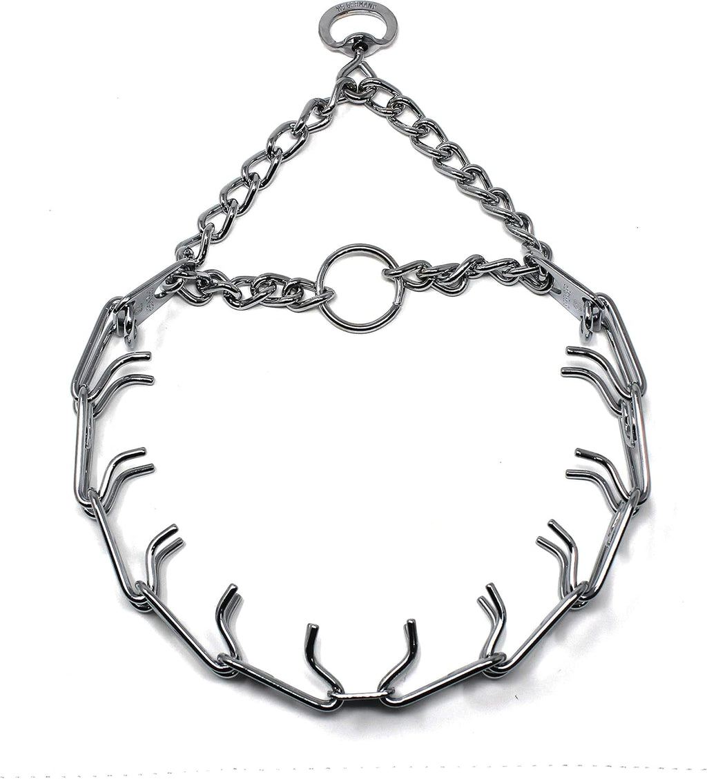 Herm Sprenger Prong Dog Training Collar Chrome Steel Anti Pull Adjustable
