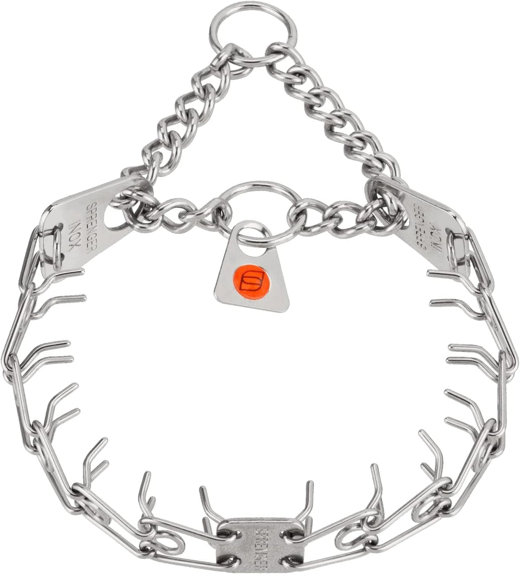 Herm Sprenger Prong Dog Training Collar Chrome Steel Anti Pull Adjustable