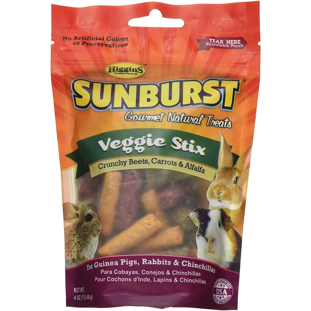 Veggie Stix Crunchy Treats for Guinea Pigs, Rabbits & Chinchillas