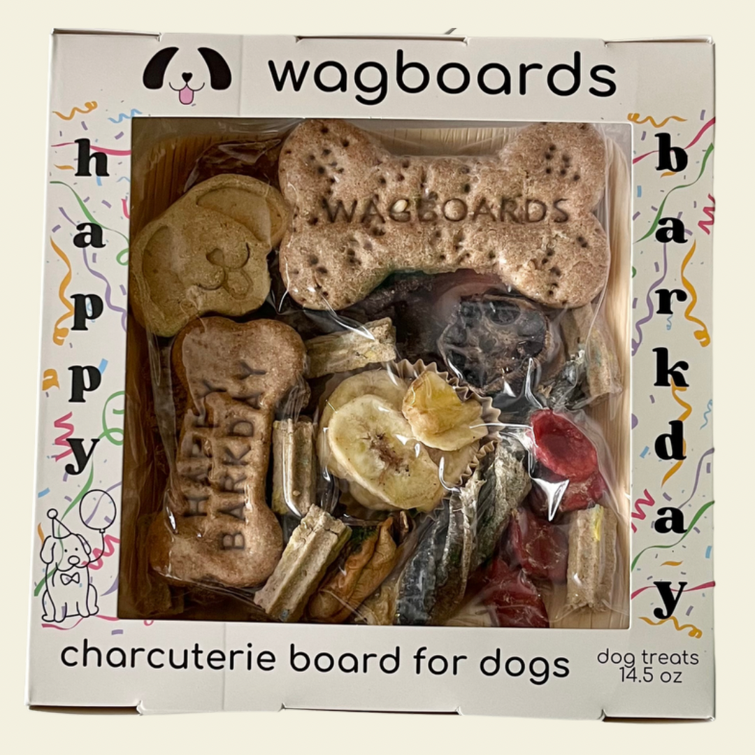 Barkday Wagboard Dog Birthday Treat Assortment