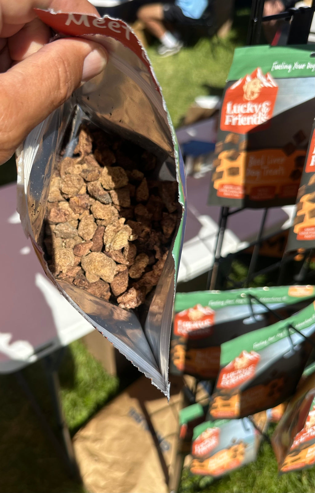 Lucky & Friends Freeze-Dried Beef Liver Dog Treats