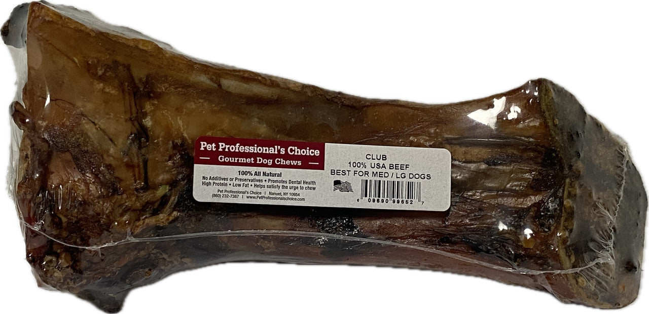 Giant Club Bone Dog Chew, Meaty Baked, Large Breed