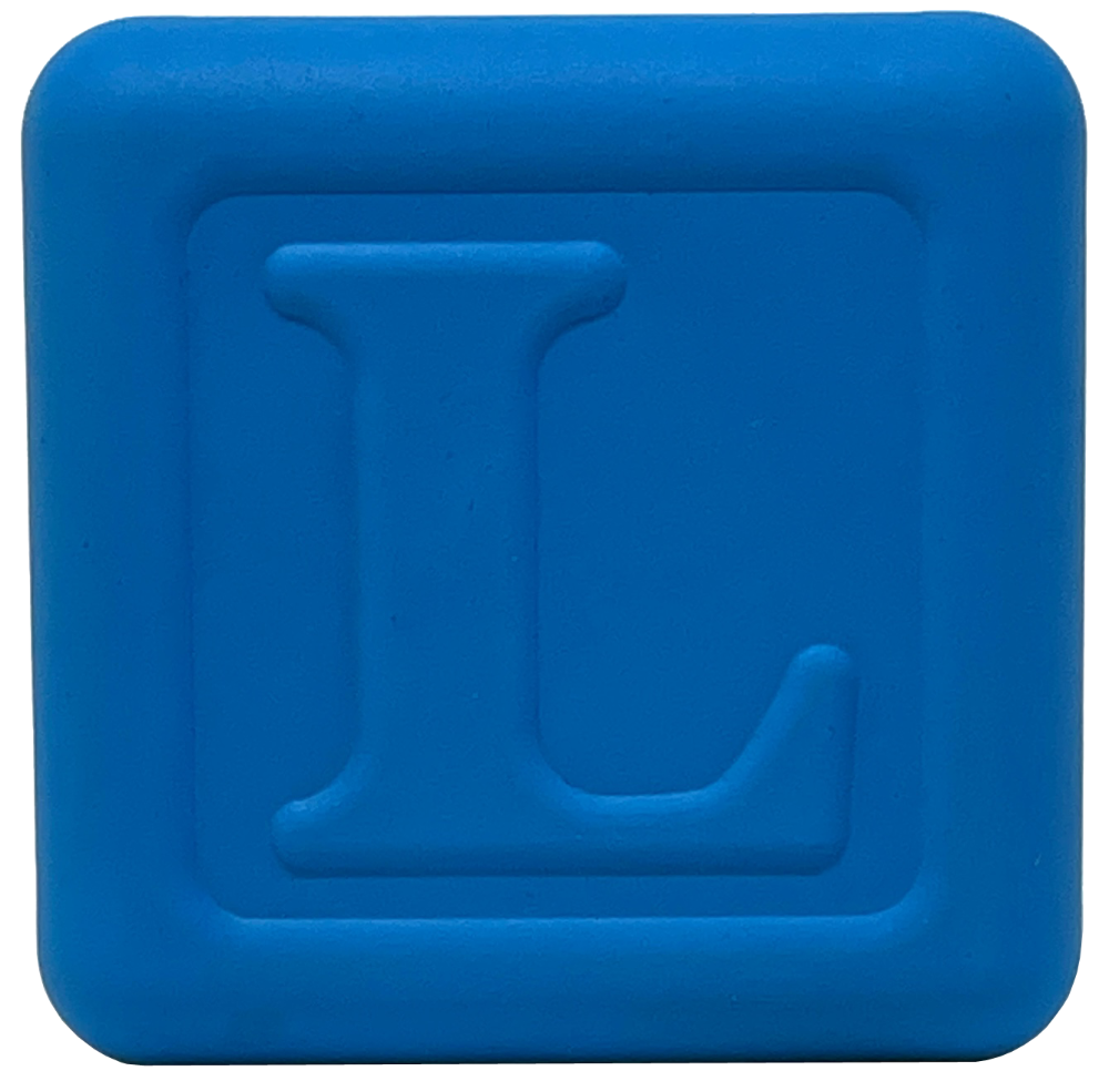 Love Cube Rubber Dog Chew Toy & Treat Dispenser – Large