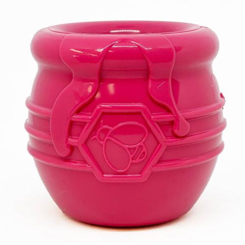 Honey Pot PUP-X Rubber Treat Dispenser & Enrichment Toy for Dogs