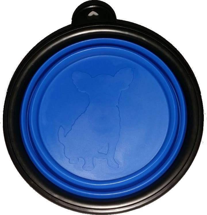 2 Pak XL 34oz Collapsible Travel Bowls for Larger Pets