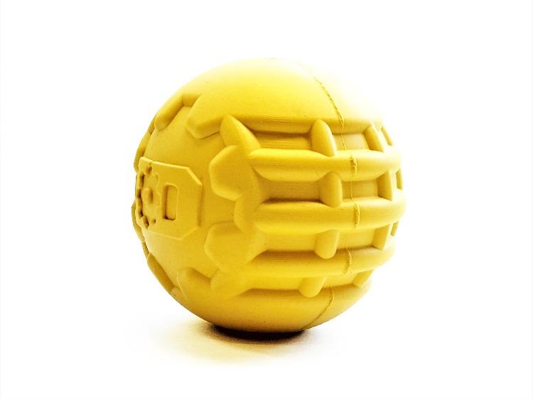Industrial Dog Ball Ultra-Durable Rubber Chew Toy for Large Dogs
