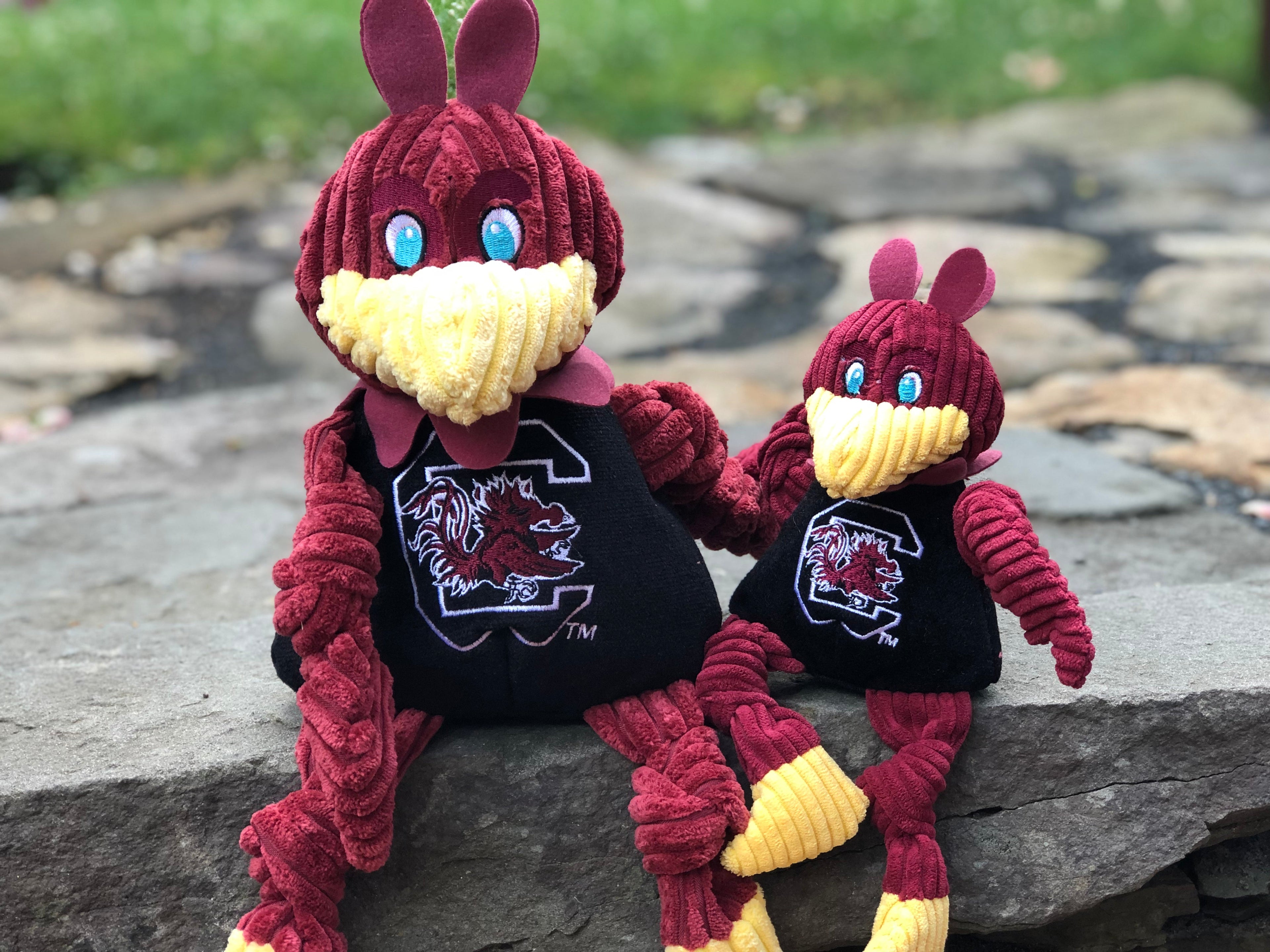 University of South Carolina Cocky Knottie Plush Dog Toy