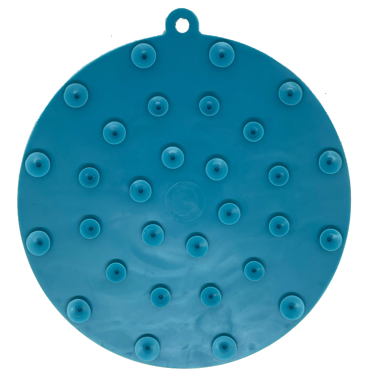 Lighthouse Dog Lick Mat with Suction Cups, 8" Diameter