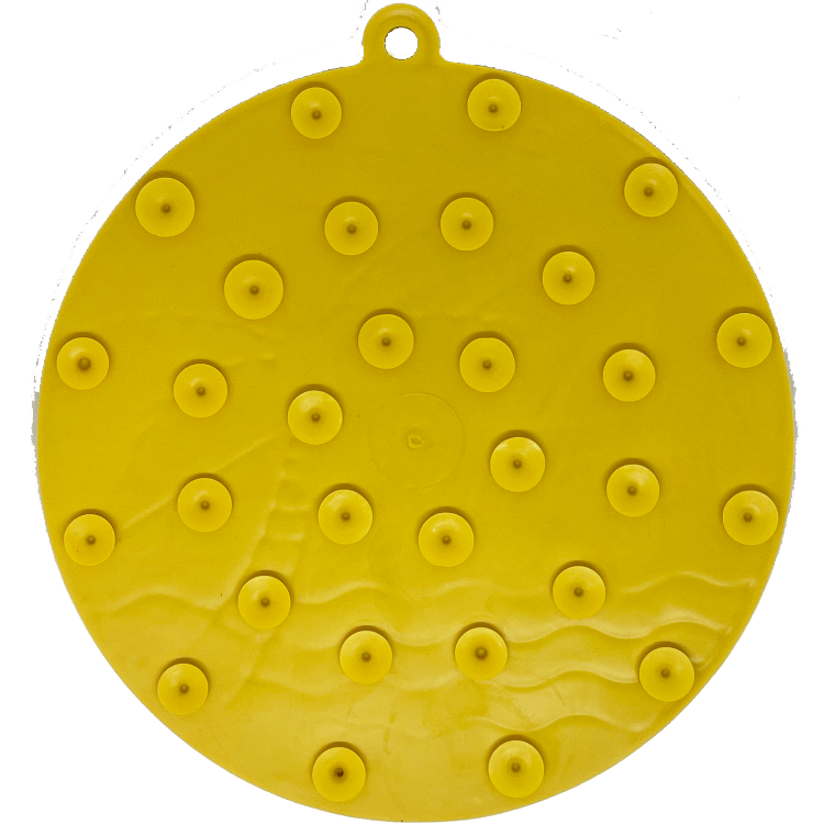 Sun n' Sea Dog Lick Mat with Suction Cups, 8" Diameter