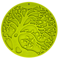 Tree of Life Dog Lick Mat with Suction Cups, 8" Diameter