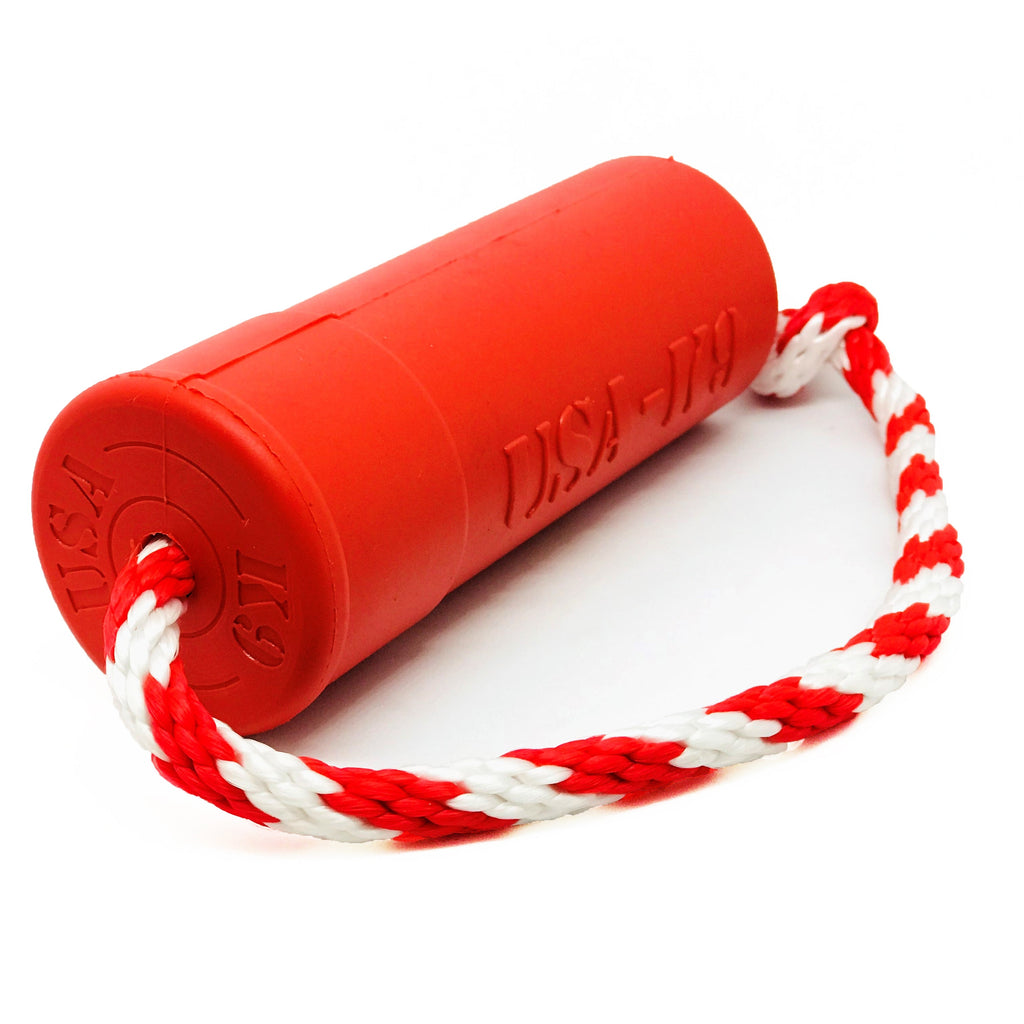 USA-K9 Firecracker Durable Rubber Floating Dog Training Dummy
