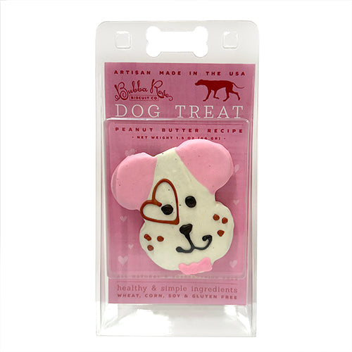Sweetheart Dog Cookie, Wheat-Free, Case of 12