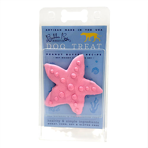 Starfish Peanut Butter Dog Cookie – All-Natural, Wheat-Free Treat