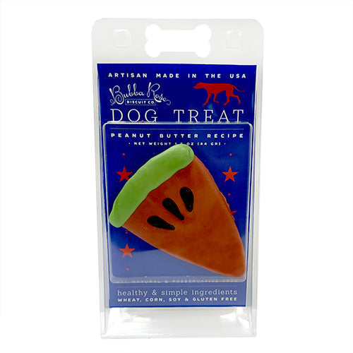 Watermelon Peanut Butter Dog Biscuits, All-Natural, 3" – Case of 12