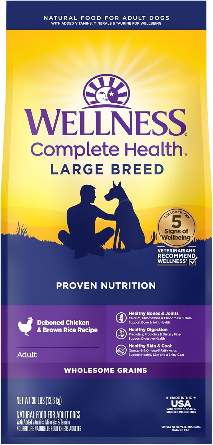 Large Breed Adult Dog Food with Deboned Chicken & Grains