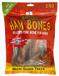 Brazilian Pork Femur Ham Bones for Dogs, 2-Pack