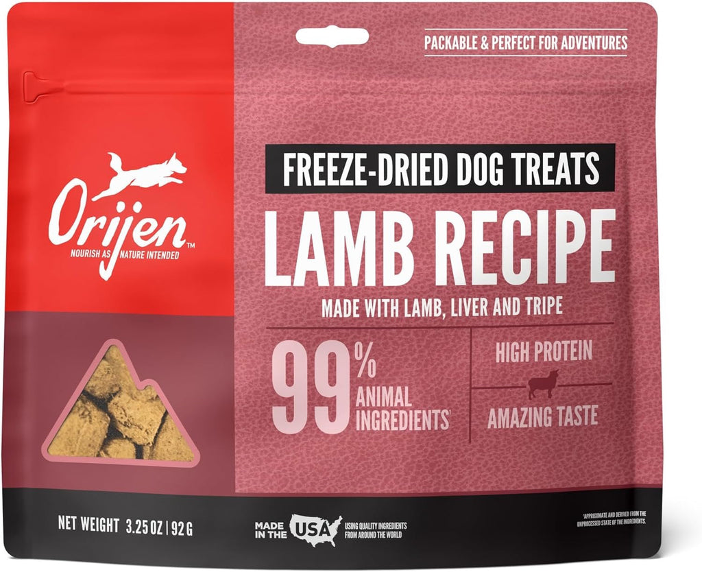 Freeze-Dried Lamb Dog Treats with Liver and Tripe