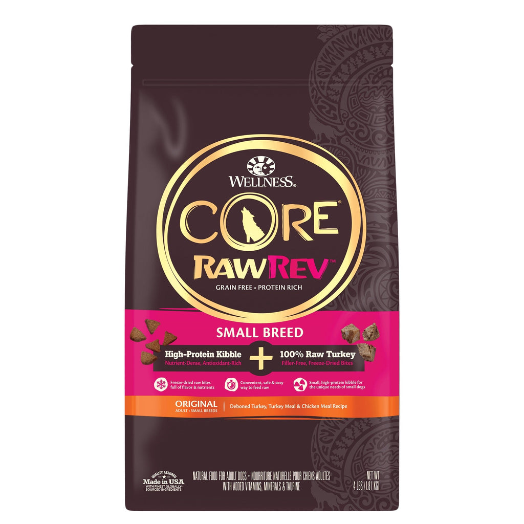 High-Protein Grain-Free Dog Food with Deboned Turkey & Raw Meat