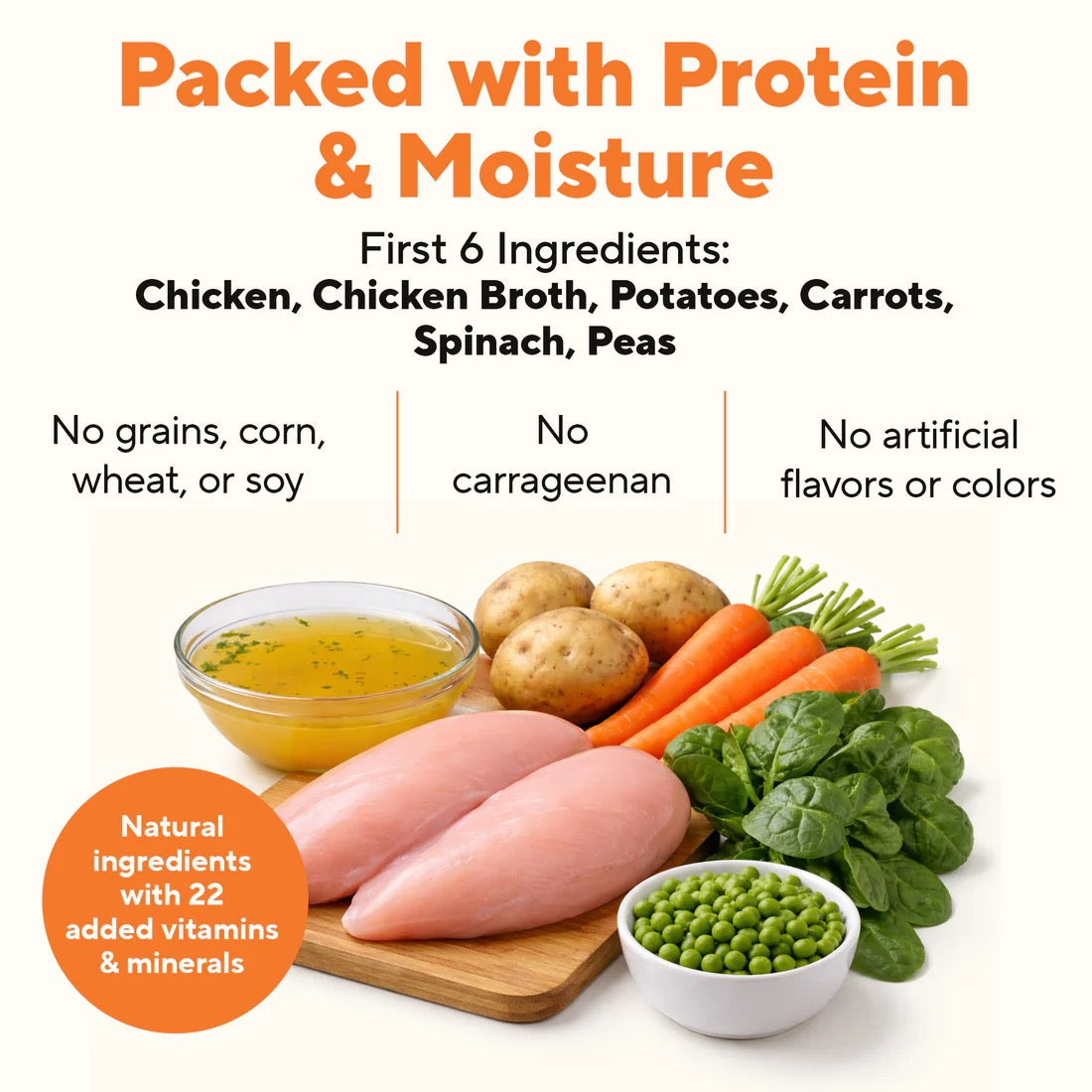 Grain-Free Chicken & Vegetable Dog Food in Gravy