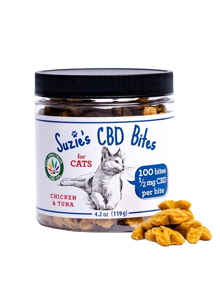 CBD Cat Bites with Chicken & Tuna, 100 Count