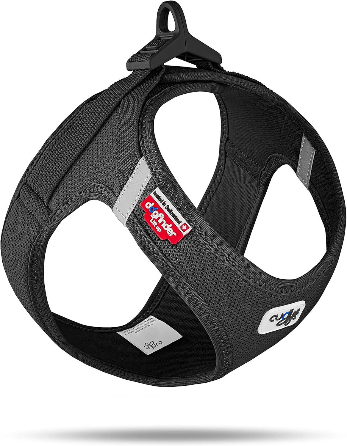 curli Clasp Dog Harness with Lightweight Air Mesh and Reflective Trim