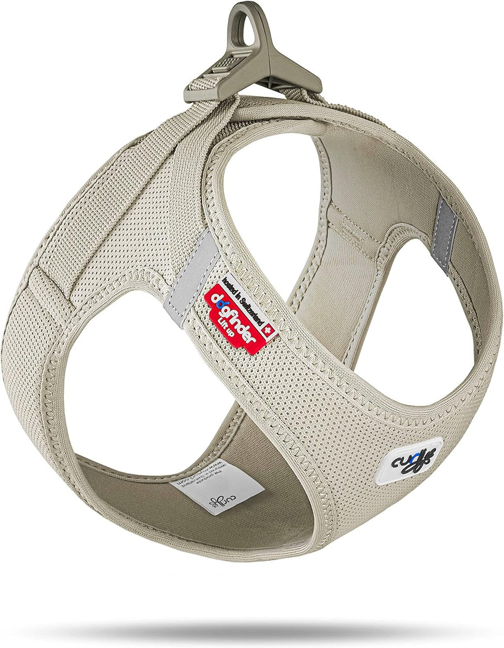curli Clasp Dog Harness with Lightweight Air Mesh and Reflective Trim