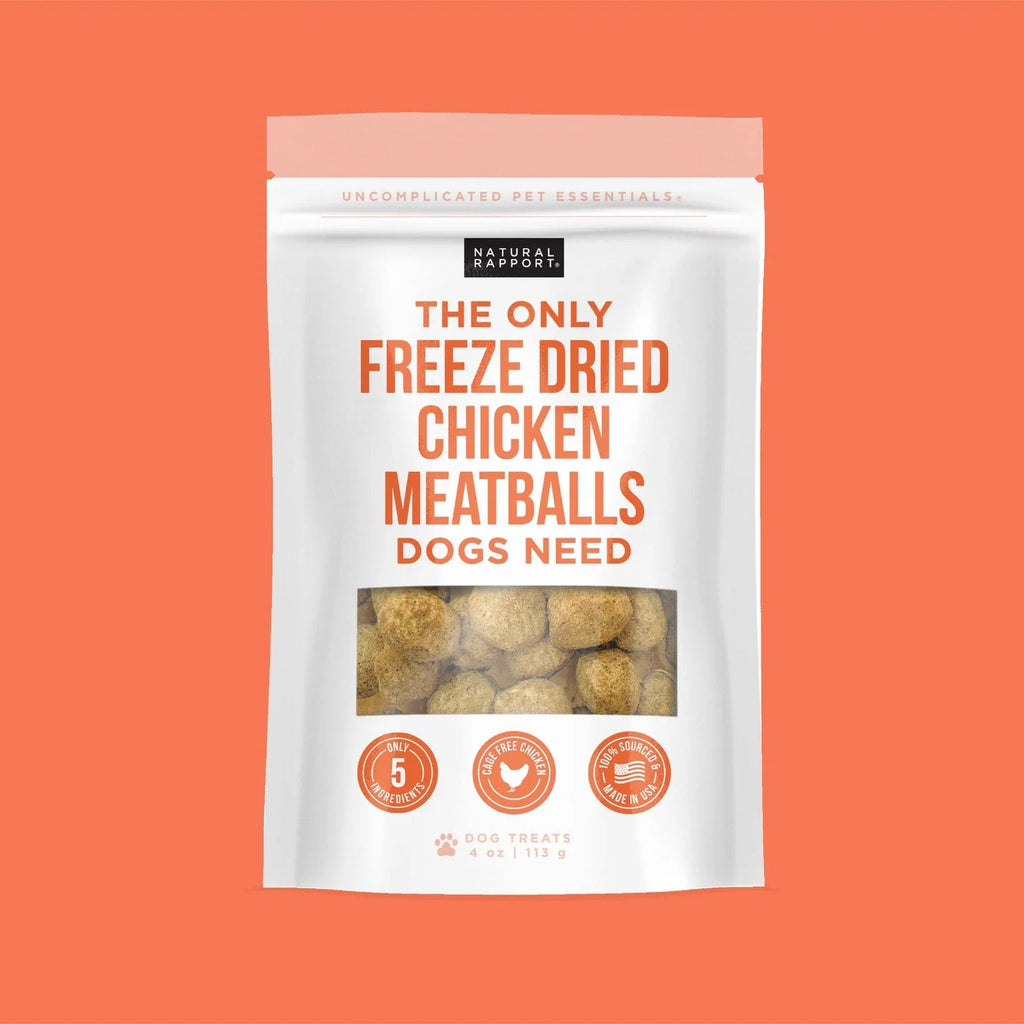 Chicken Meatball Dog Treats with Organ Meats and Sage