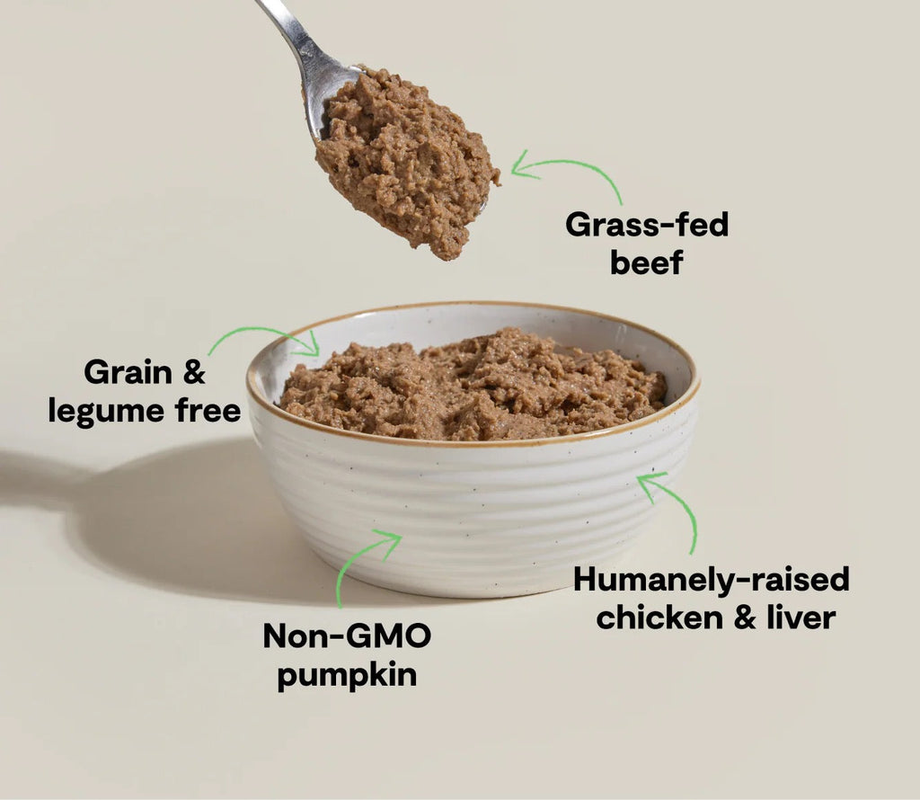 Beef & Chicken Pâté Cat Food with Pumpkin, Grain-Free