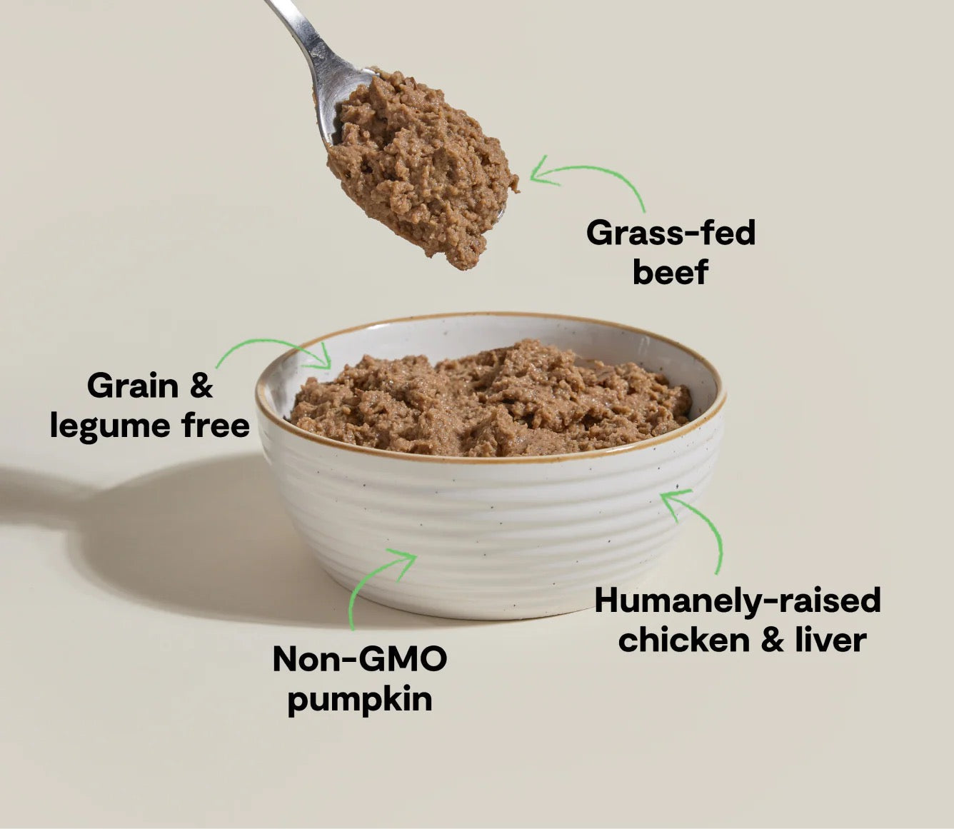 Beef & Chicken Pâté Cat Food with Pumpkin, Grain-Free