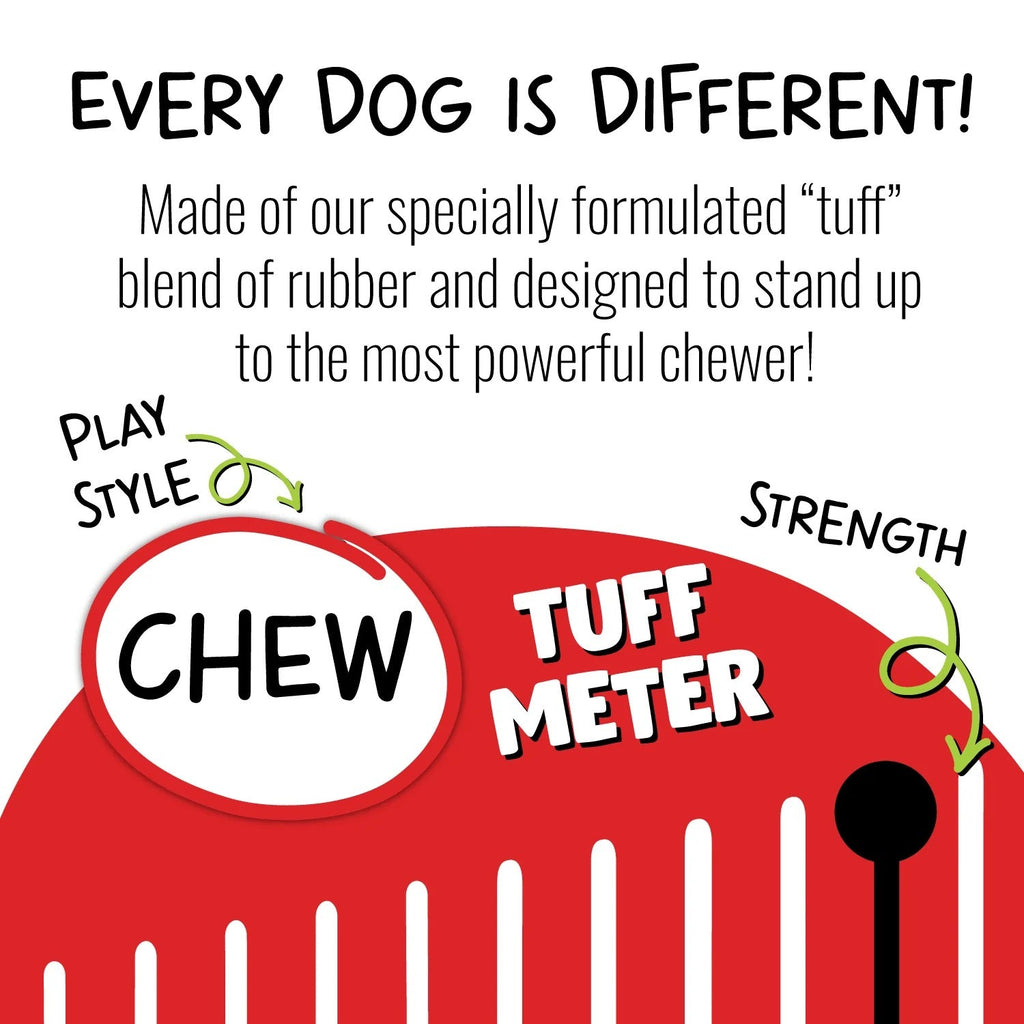 Jolly Tuff Flyer Durable Rubber Dog Toy, 8.5" Floating Disc