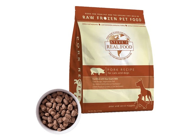 Raw Pork Recipe for Dogs & Cats – Novel Protein, Balanced Formula
