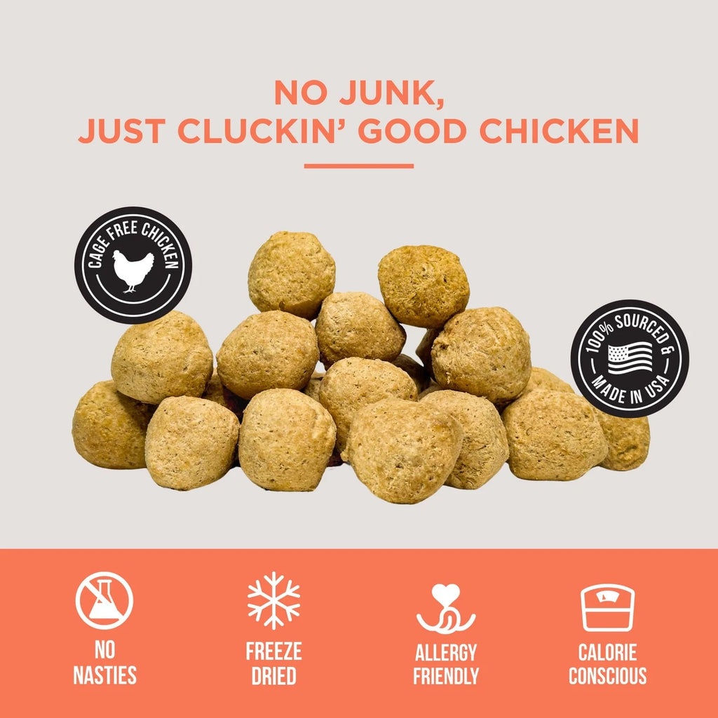 Chicken Meatball Dog Treats with Organ Meats and Sage