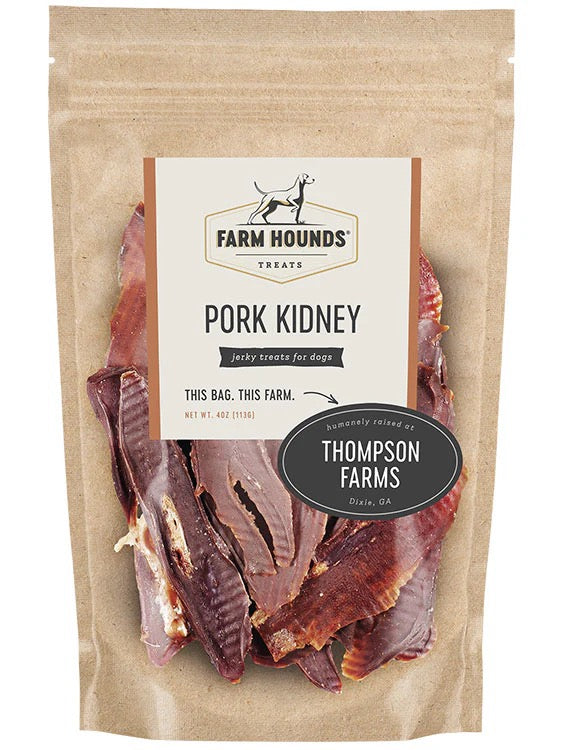 Dehydrated Pork Kidney Pet Treats – Single Ingredient