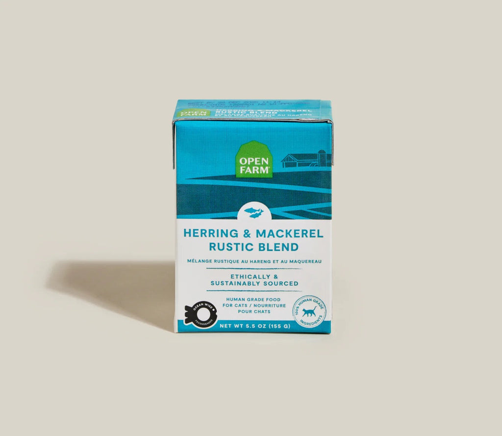 Wild-Caught Herring & Mackerel Cat Food Topper with Vegetables