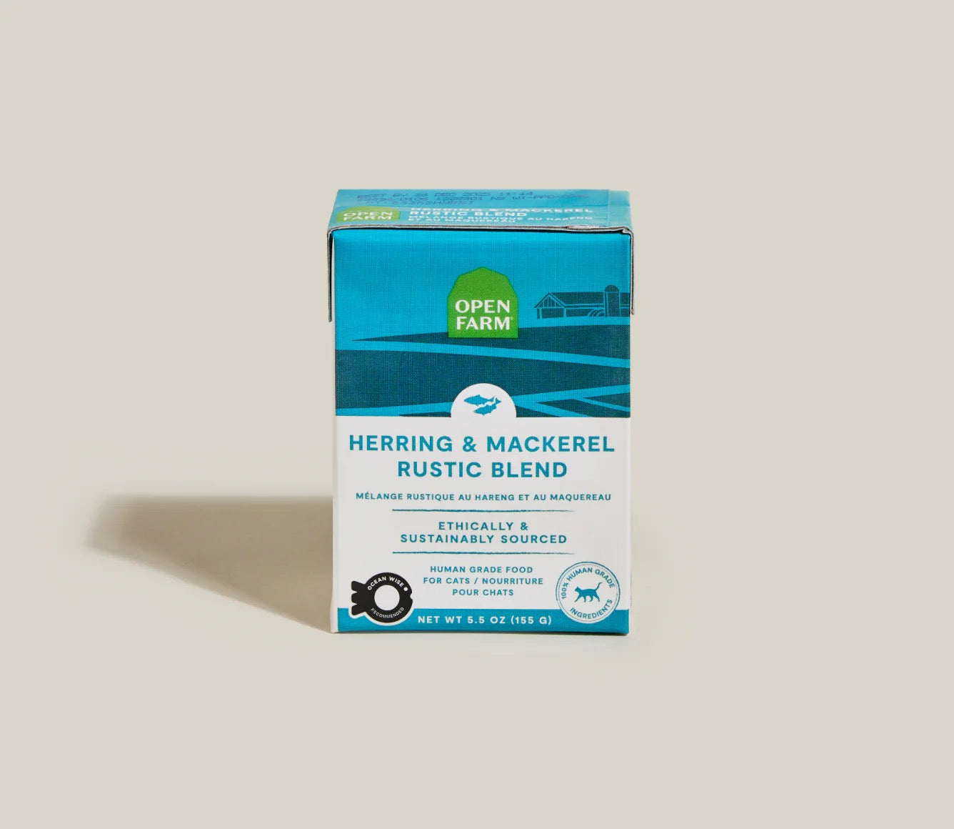 Wild-Caught Herring & Mackerel Cat Food Topper with Vegetables