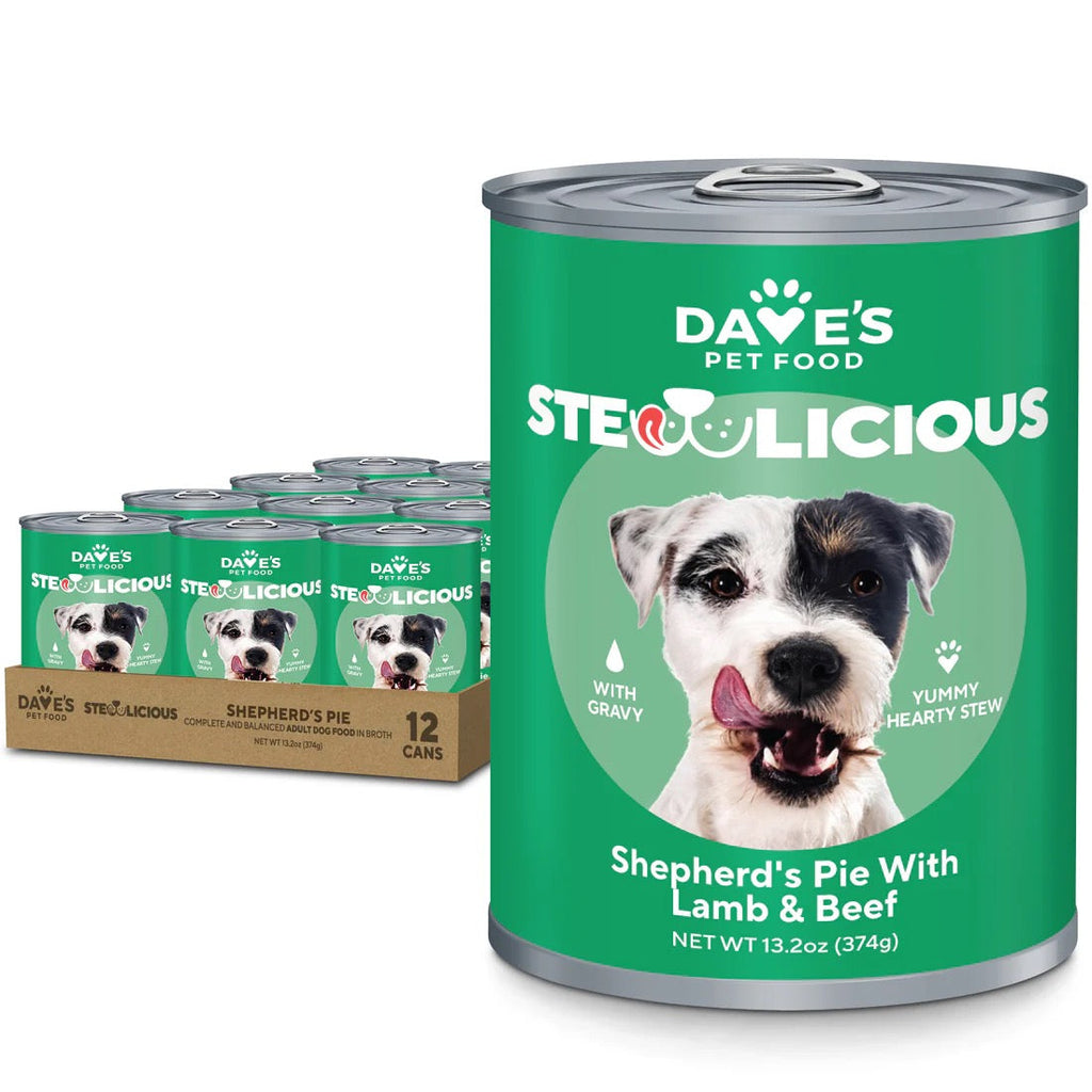 Grain-Free Lamb & Beef Dog Food with Vegetables in Gravy