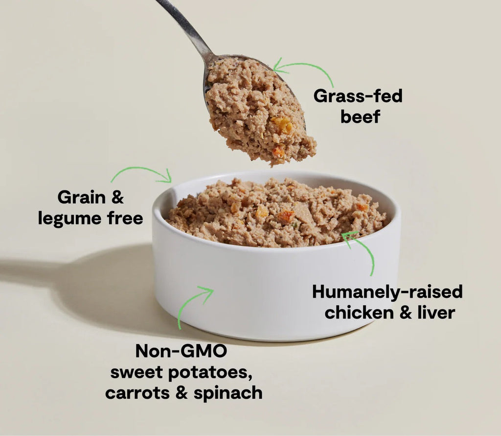 Grain-Free Beef & Chicken Pâté Wet Dog Food with Vegetables