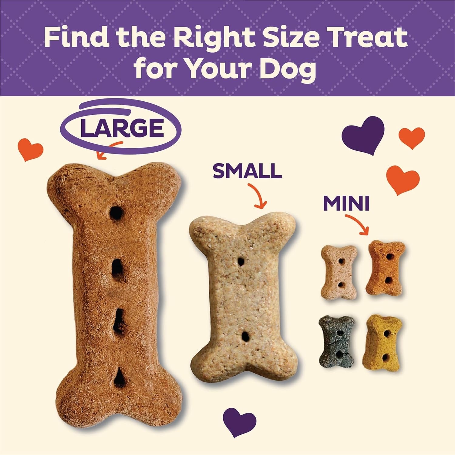 Mini Liv'R'Crunch Oven-Baked Dog Biscuits with Chicken Liver