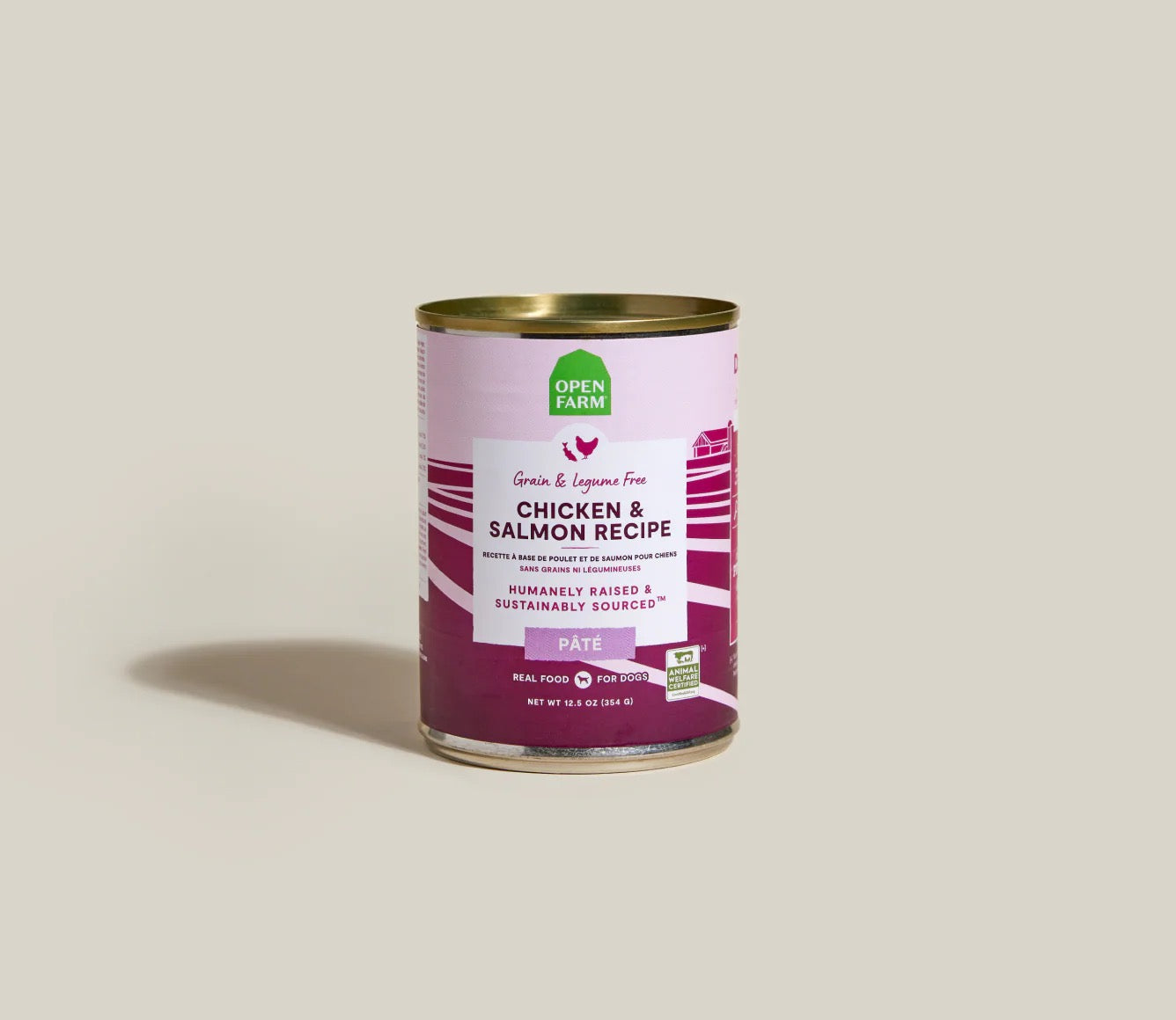 Wild-Caught Salmon & Chicken Pâté Wet Dog Food
