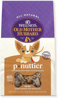 Mini P-Nuttier Crunchy Dog Biscuits with Peanut Butter and Apples