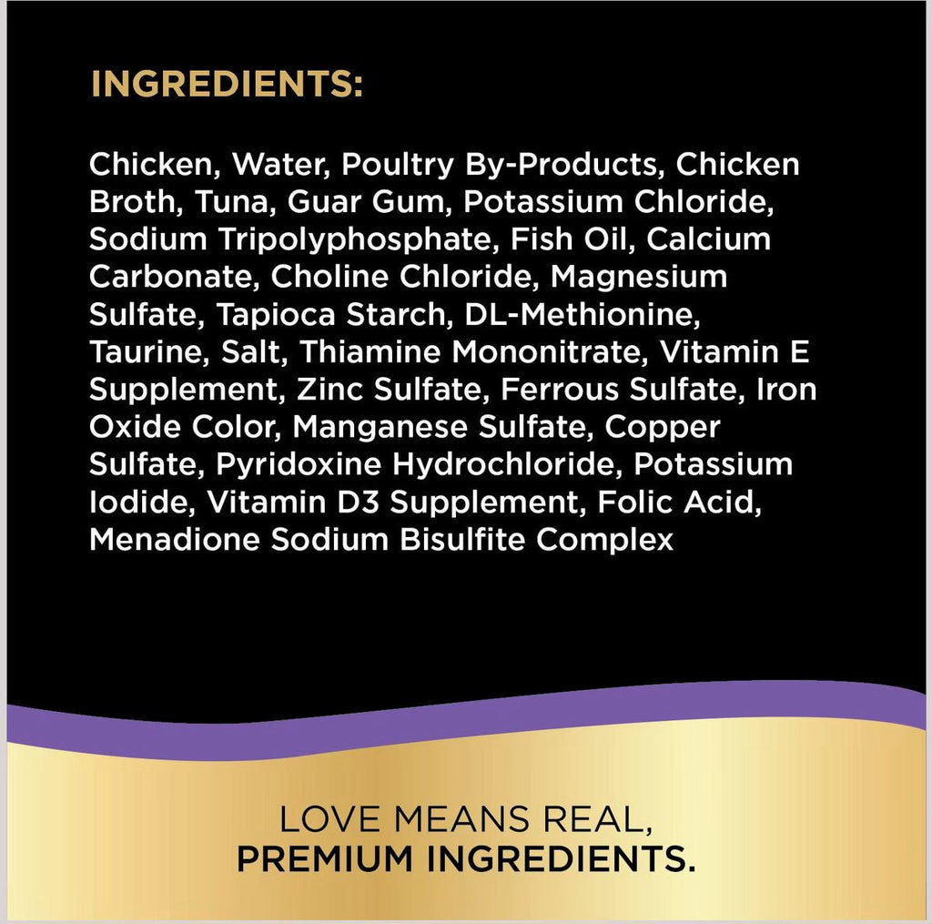 SHEBA Wet Cat Food Paté with Chicken & Tuna, Perfect Portions